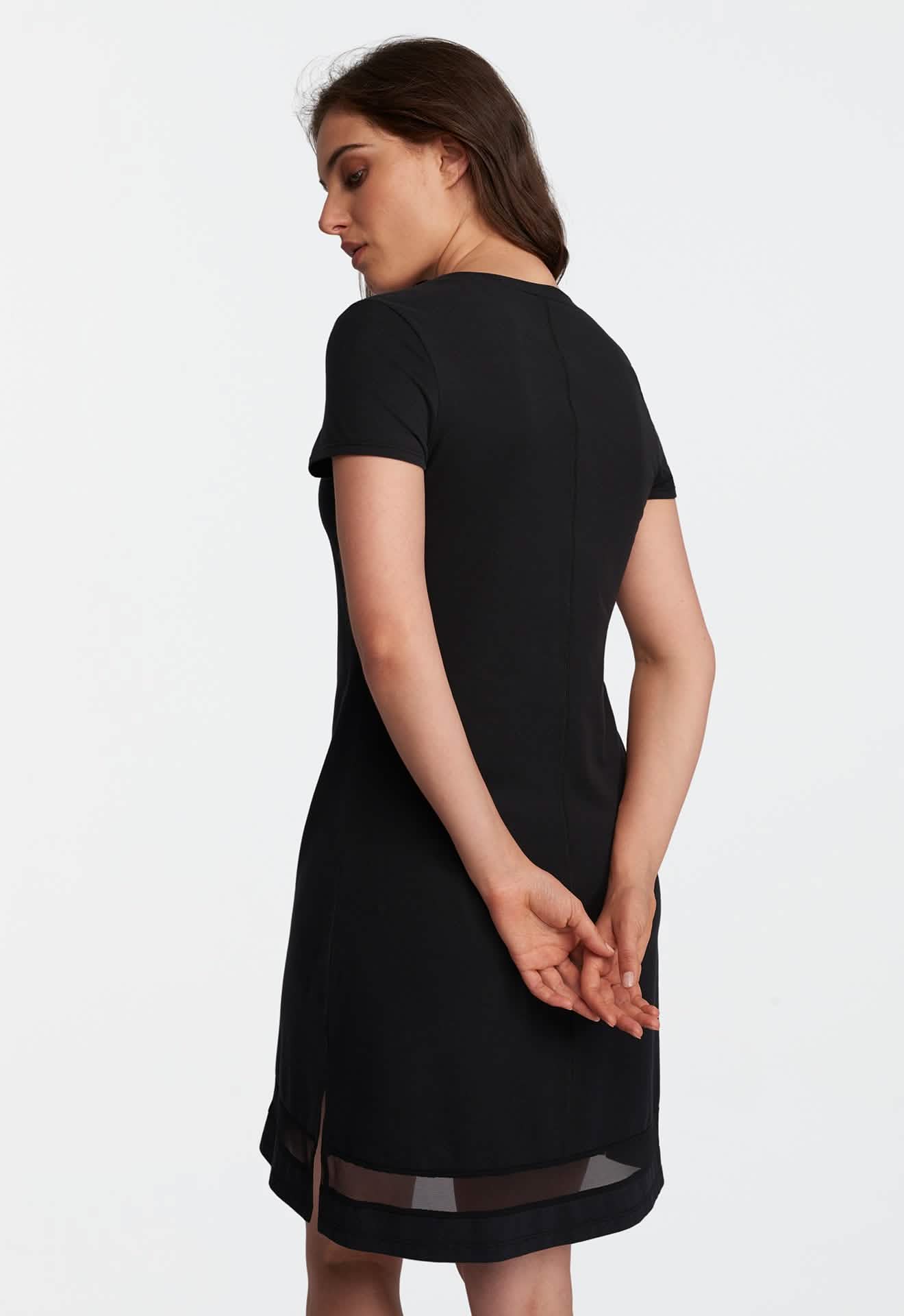 SOMÉ Gabriela Noir Nightshirt