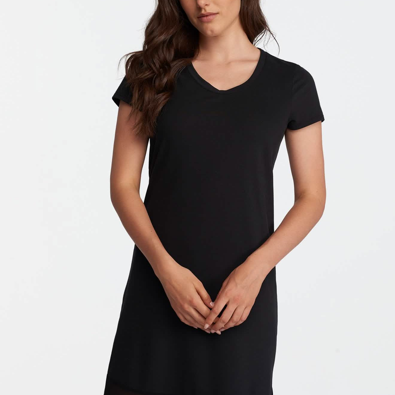 SOMÉ Gabriela Noir Nightshirt