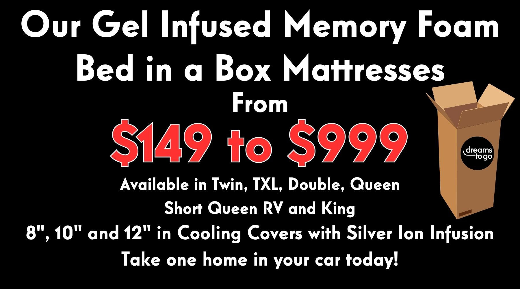 Our Bed in a Box Mattresses