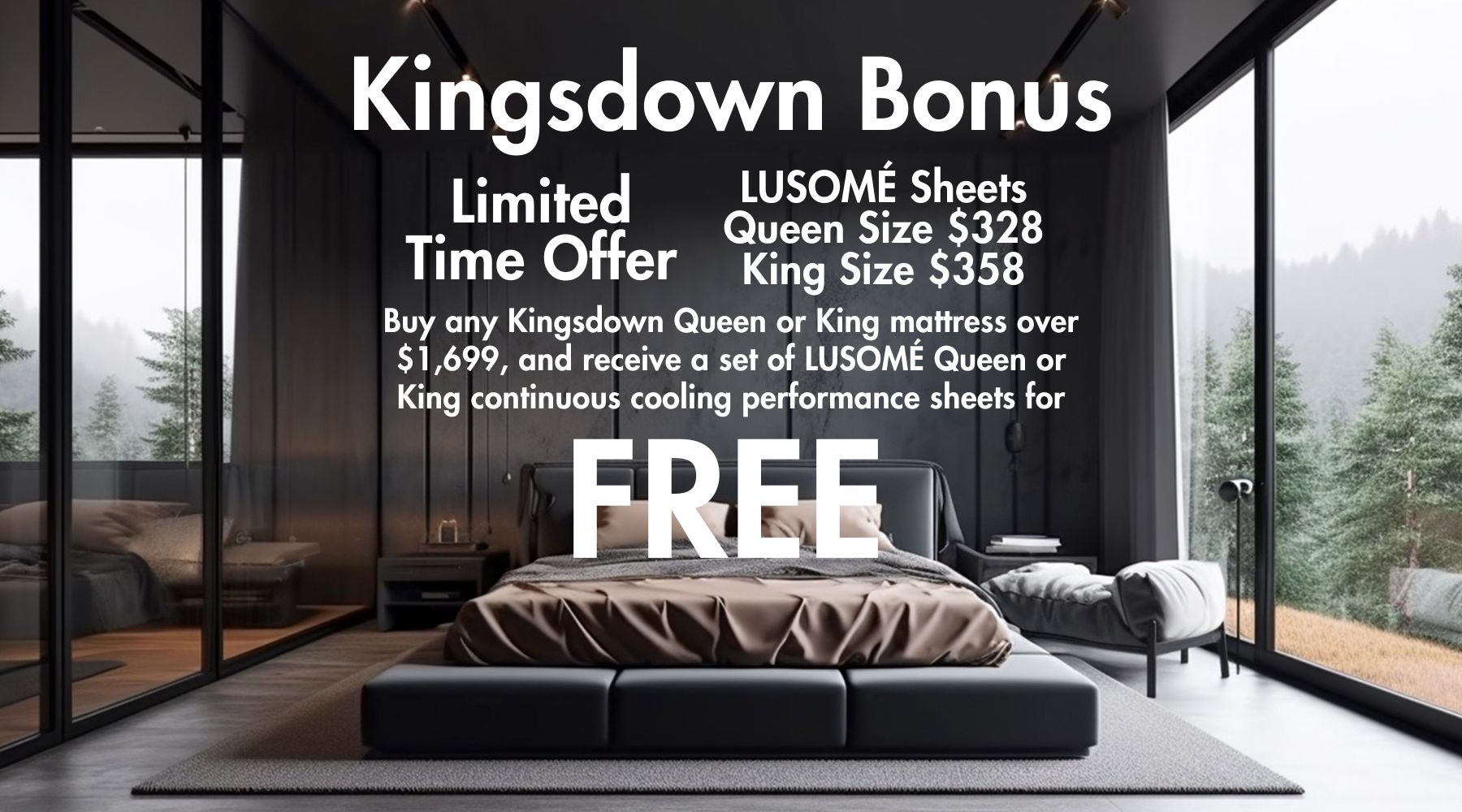 Kingsdown & LUSOMÉ Bonus