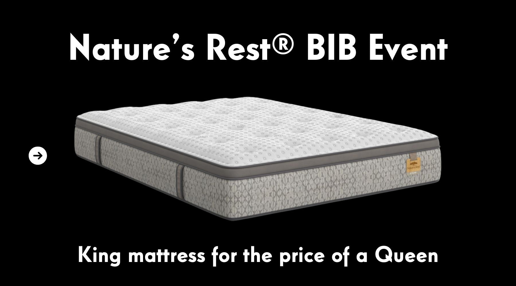 Nature's Rest Bigger is Better at Mattress Mattress