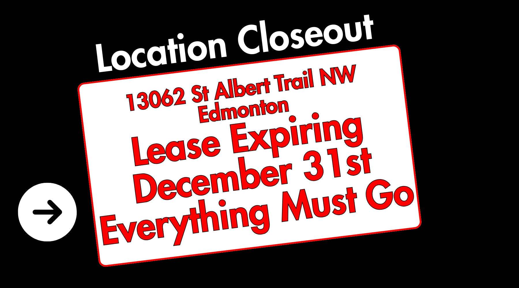 Location Closeout