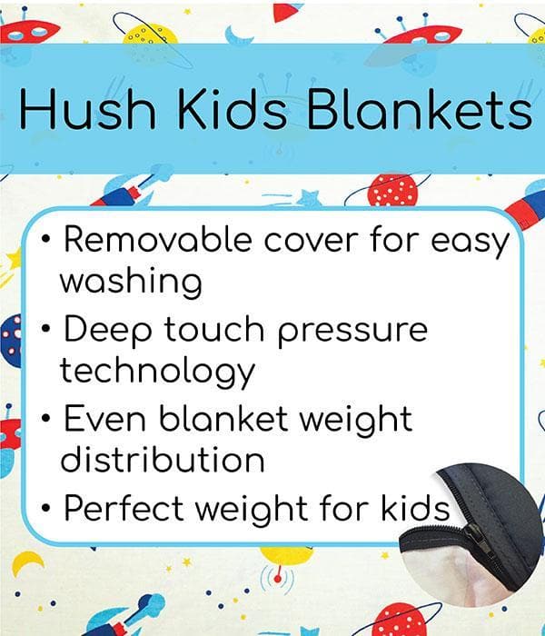 Hush Kids Weighted Blanket description