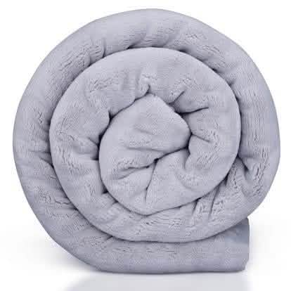 Hush Throw Weighted Blanket Grey