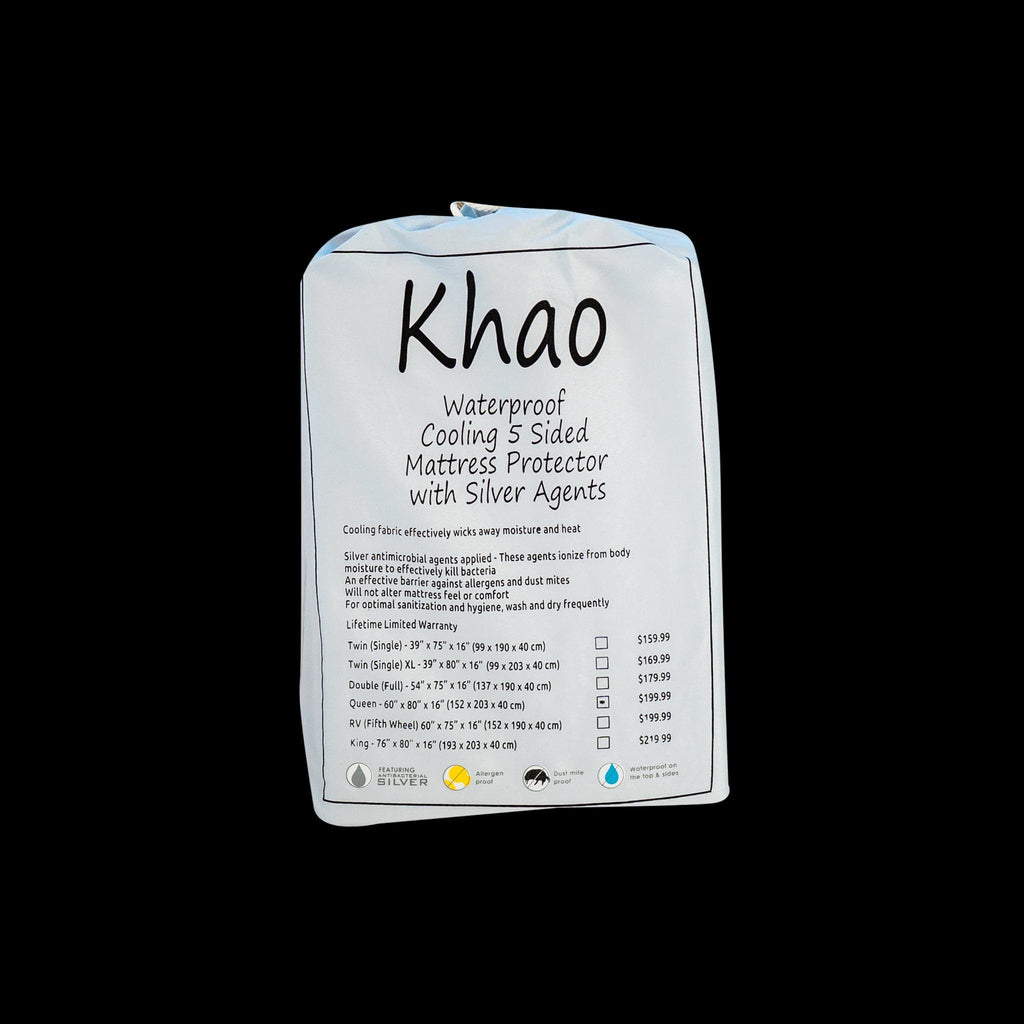 Dreams to Go Khao Cooling Silver Mattress Protector